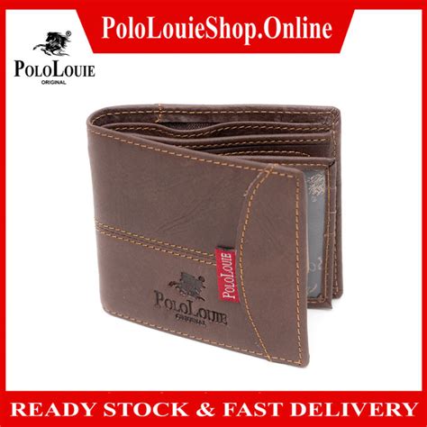 Original Polo Louie Genuine Leather Classic Bifold .